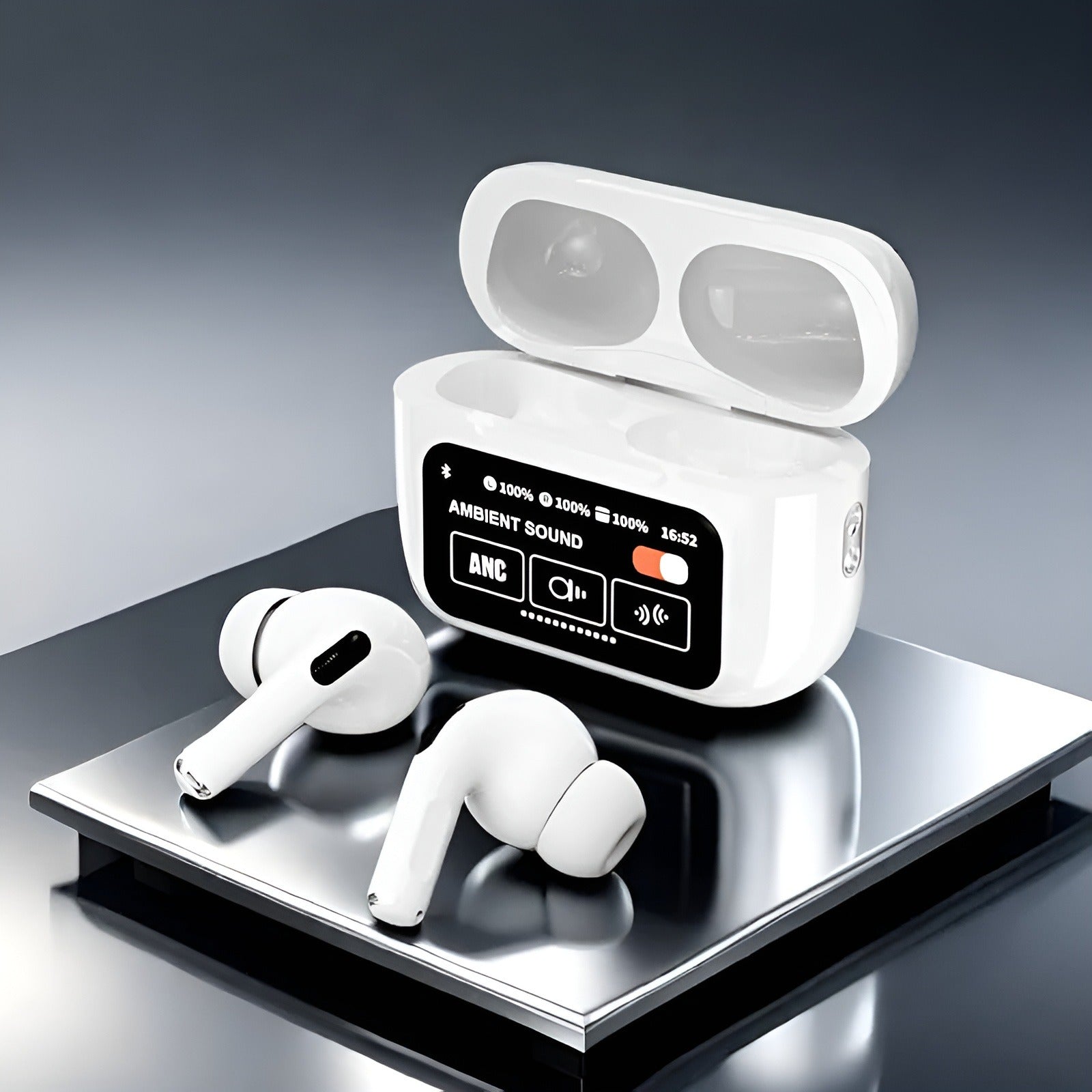 Airpods A9 Pro  – ANC &amp; ENC Noise Reduction, Touch Control