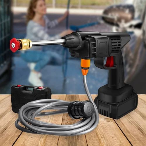 High Pressure Car Washer Gun | Portable Spray for Car, Bike, Solar Panel & Floor Cleaning